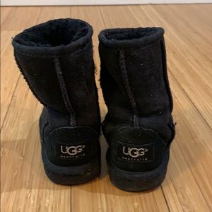Ugg Classic Sherling Tall Black Boots sz 8